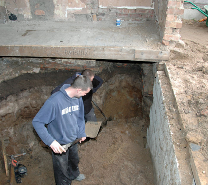 Basement-dig-out