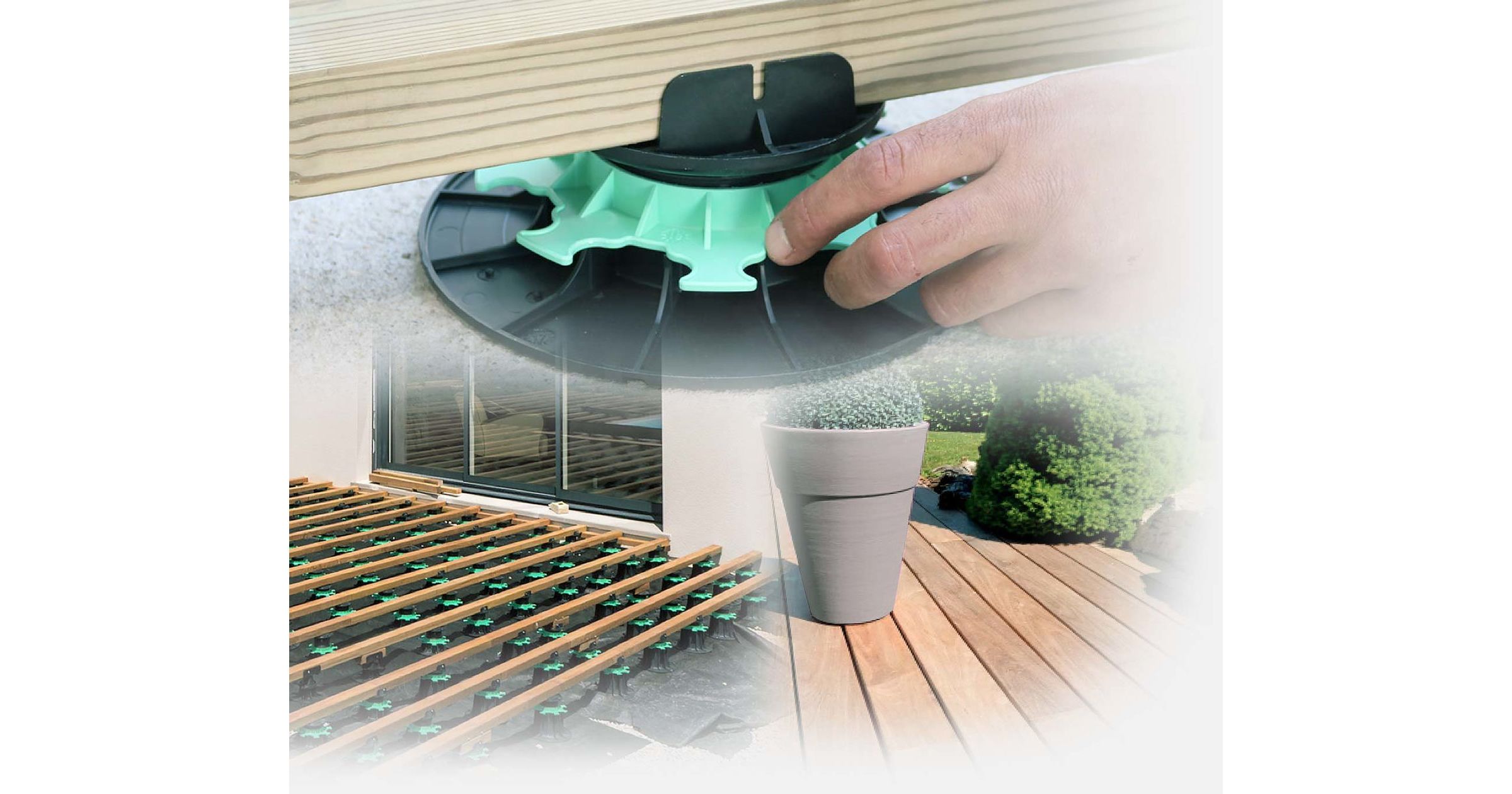 Decking and Paving Risers