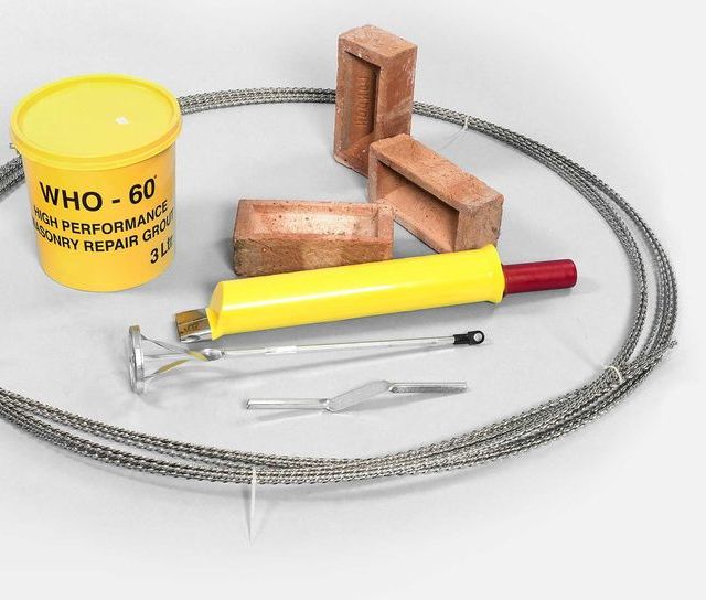 Masonry Reinforcement: The Twistfix Lintel Repair Kit