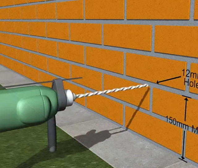 Damp-Proofing Injection Cream to Stop Damp in Walls
