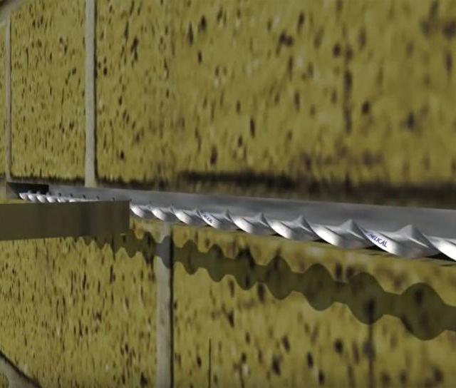 Structural Crack Repairs using Helical Bars