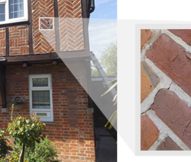 Zig-Zag Cracks in Herrigbone Brickwork