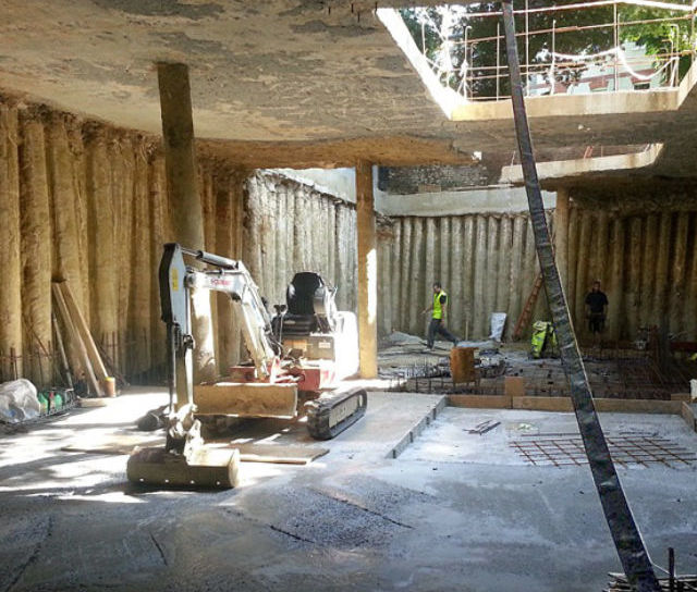 Massive Basement Waterproofing Project