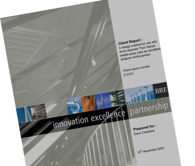 BRE Tables used for London Lintel Repair