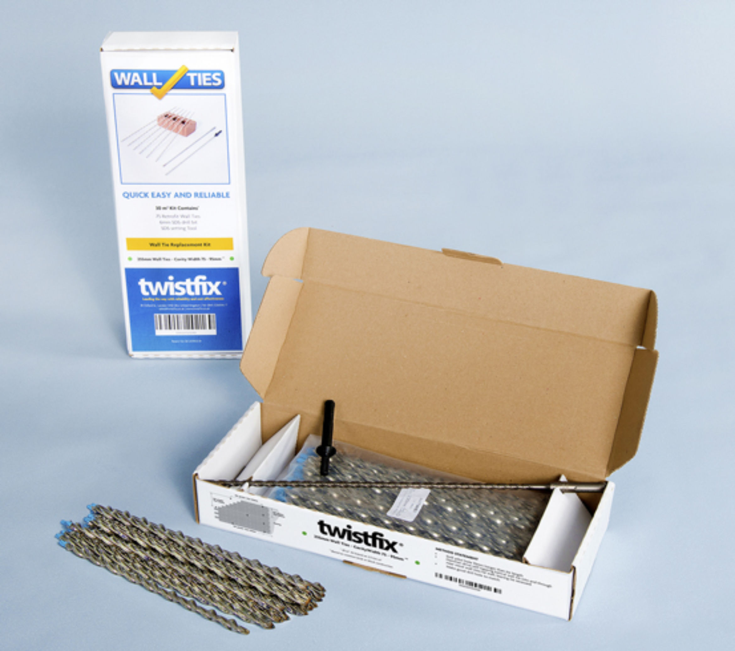 Twistfix Wall Ties Used to Repair Historic Structure