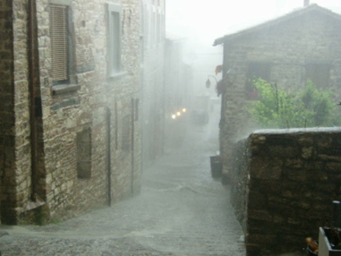 heavy rainfall