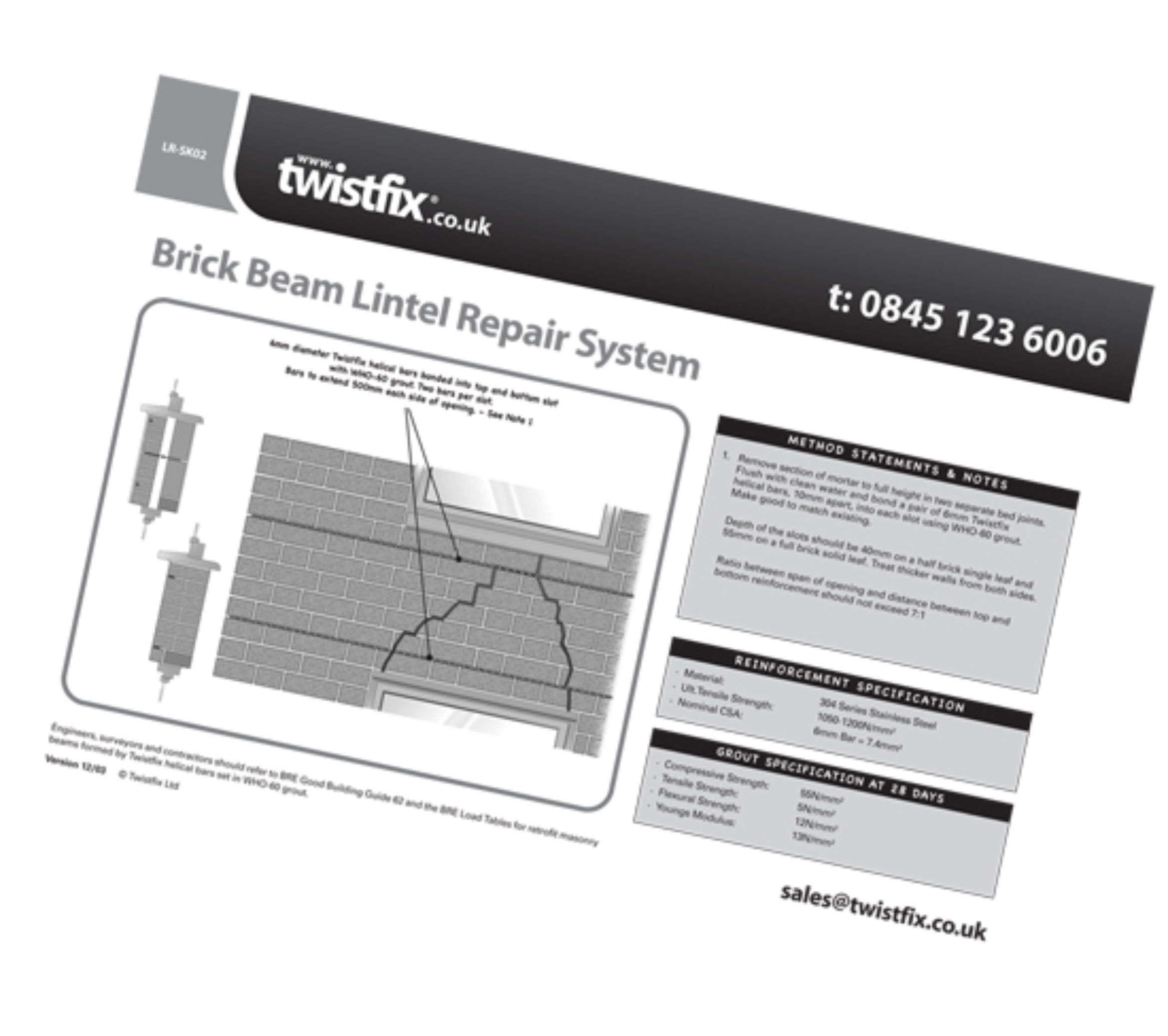 Bed Joint Reinforcement Twistfix
