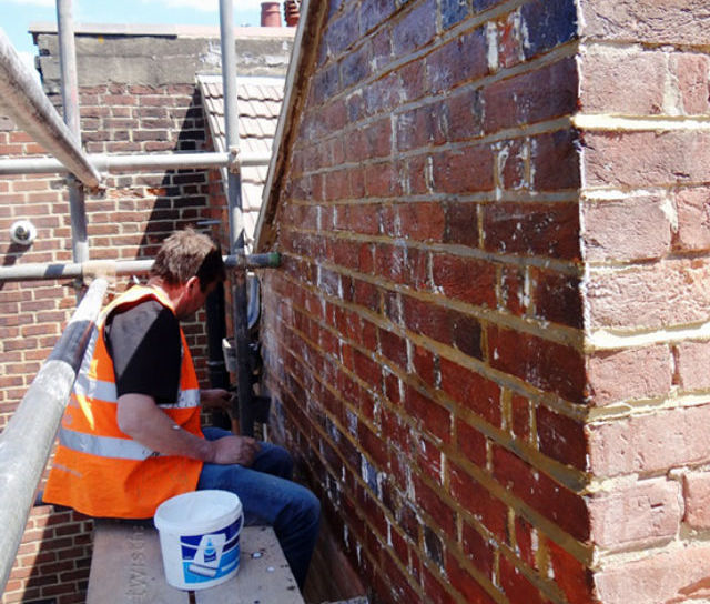Penetrating Damp - Solved by Twistfix and NBS
