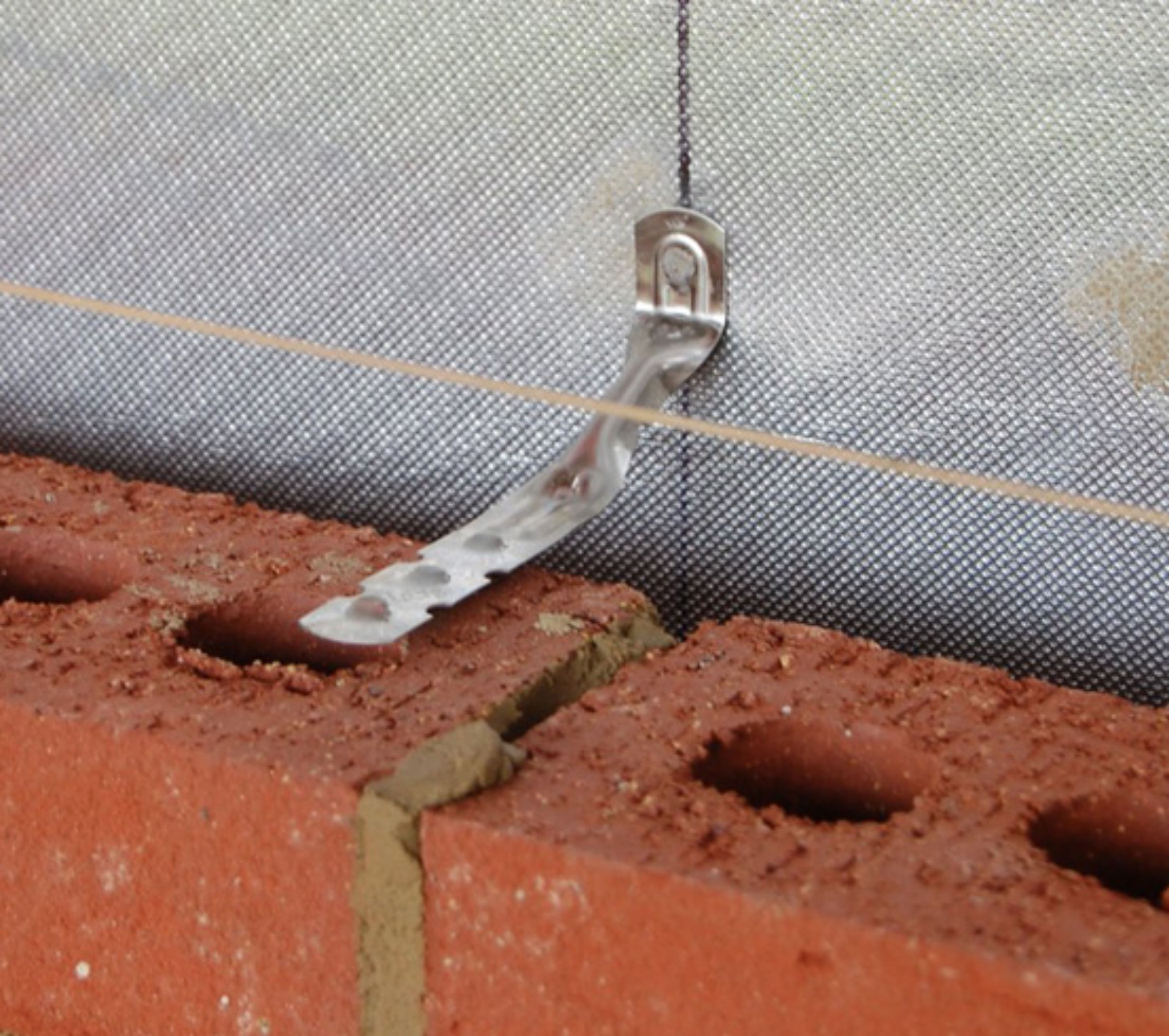 timber frame tie with nail