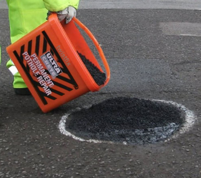 Repairing-potholes