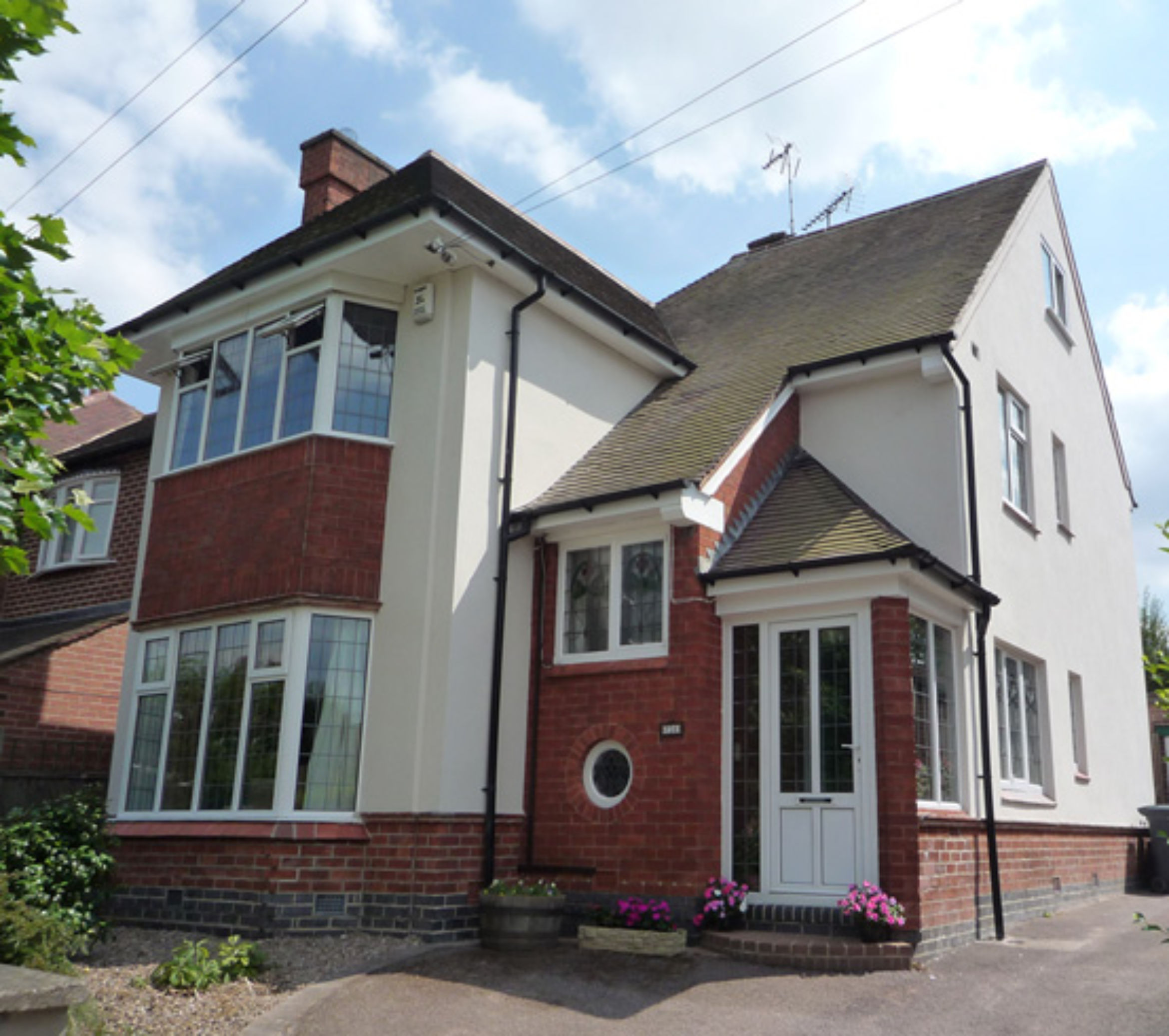 Nottingham Brick Stitching 1920s Property Restored