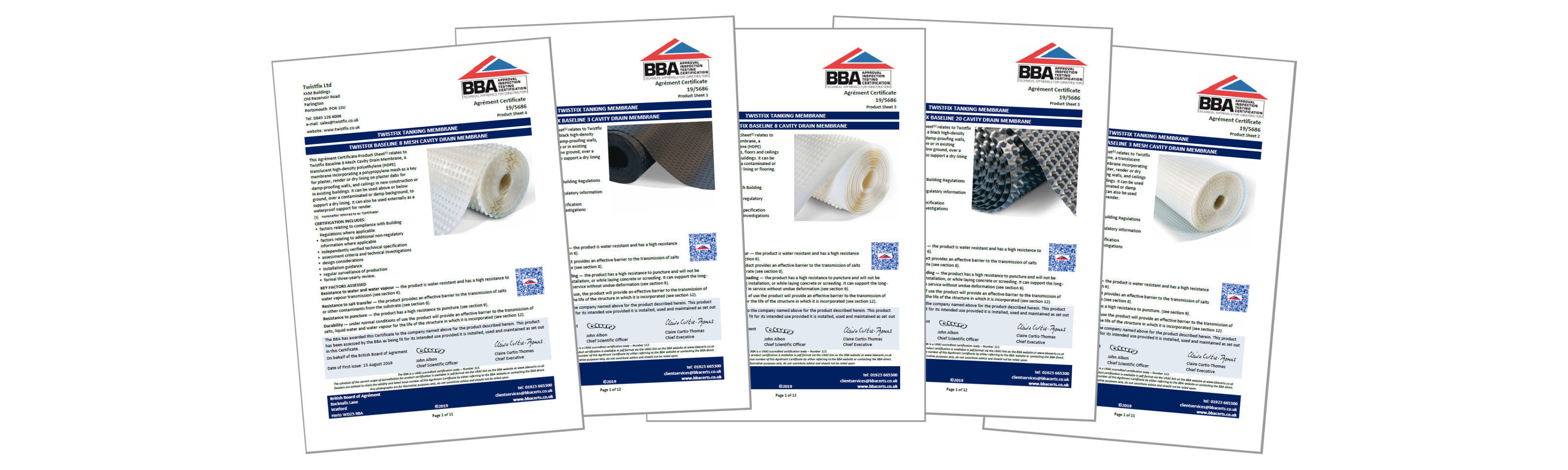 Baseline® Cavity Drain Membrane: Twistfix Celebrate BBA Certification