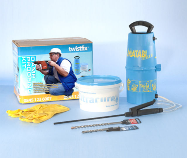DPC Injection Damp Proofing Cream - The Professional Twistfix Kit
