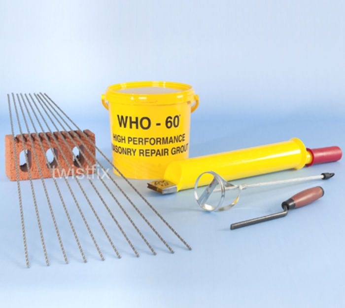 Twistfix - MASONRY CRACK REPAIR KIT