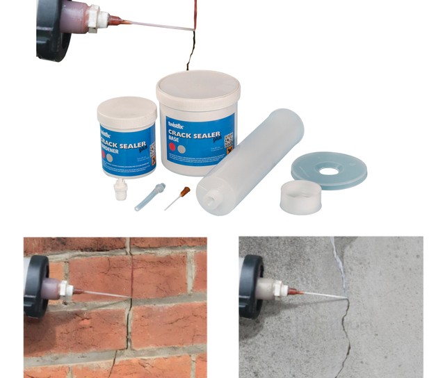 Crack Sealer Plus: High-Performance Epoxy Crack Repair for Masonry and Concrete