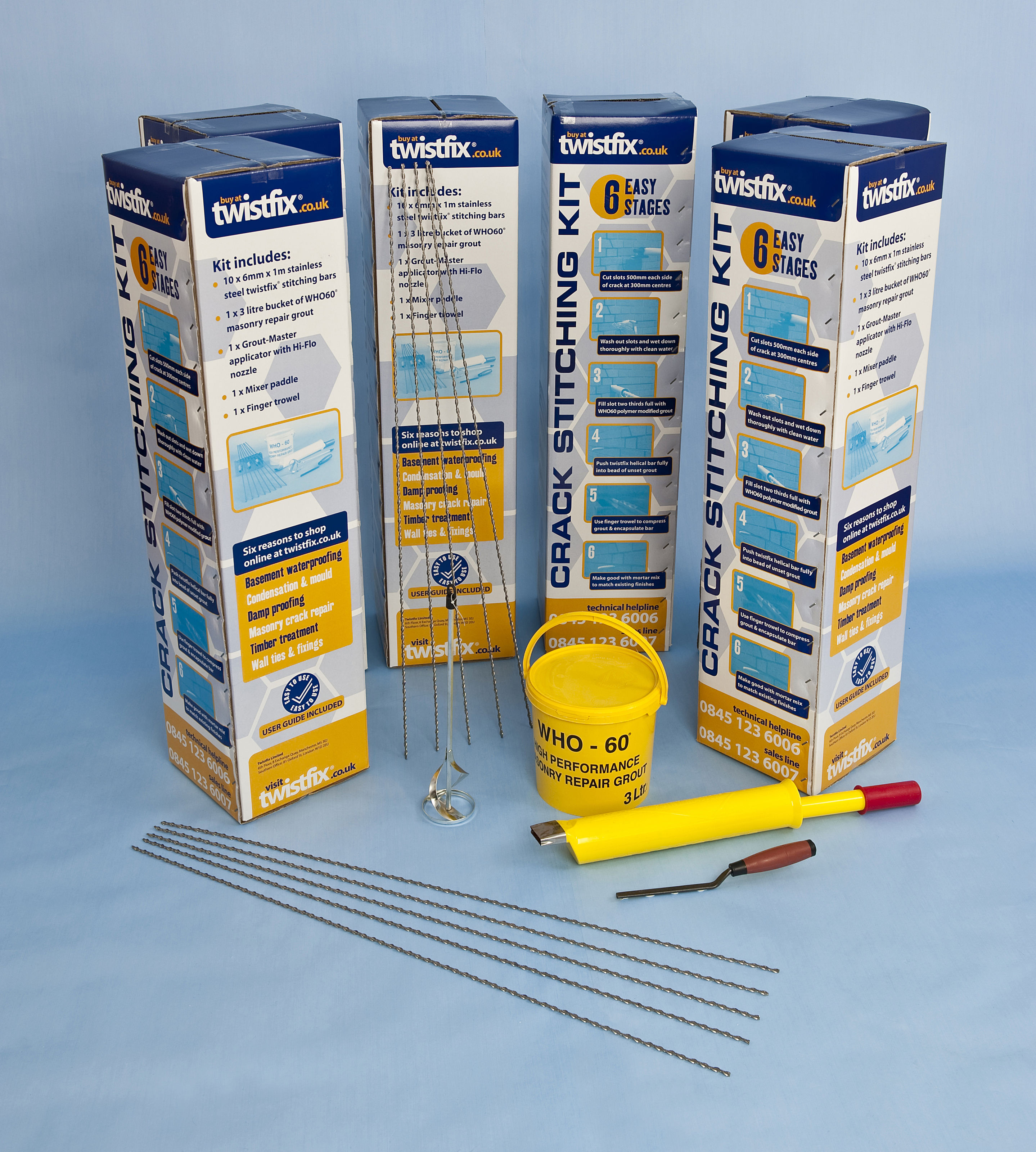 Crack Stitching Kit Twistfix Wholesale Prices