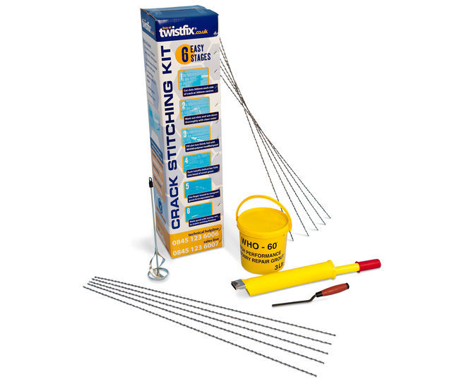 The Ultimate Masonry Crack Repair Kit
