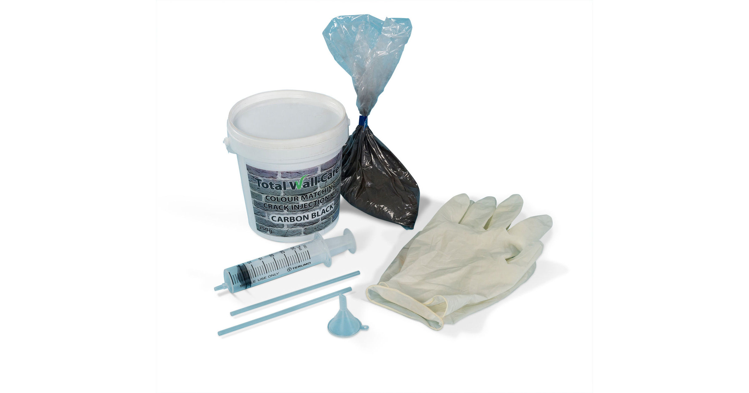 Injection Mortar for Cracked Bricks | Carbon Black | Twistfix