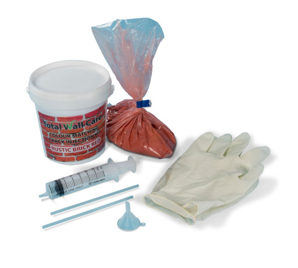 Rustic Red Injection Mortar for Cracked Bricks