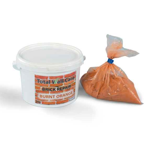 Burnt Orange Brick Repair Mortar