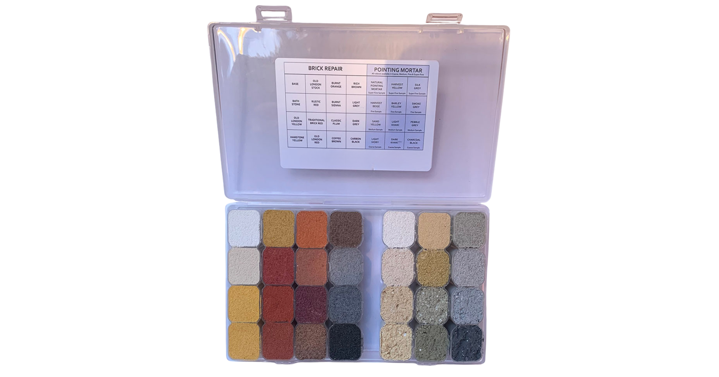 Brick Colour Matching Sample Tray | Twistfix