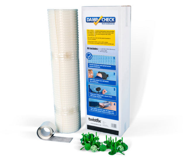 Professional Waterproofing: Damp Check Mesh Membrane Kit