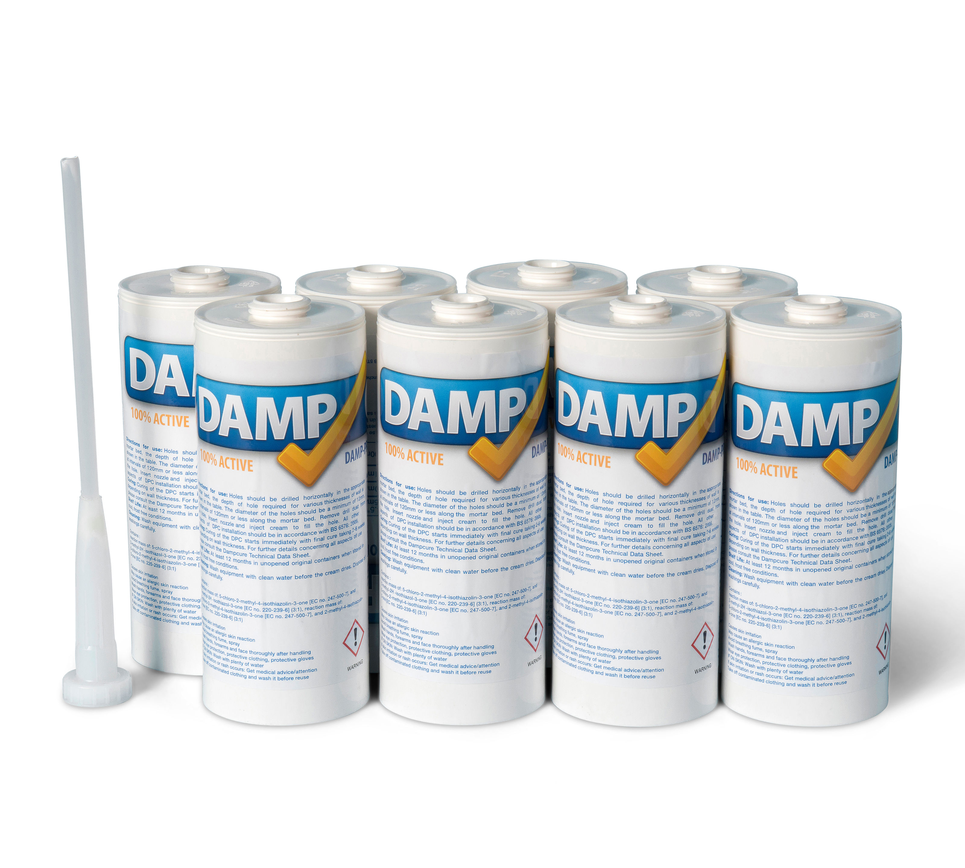 Damp proofing cream 8 x 1L BBA Twistfix