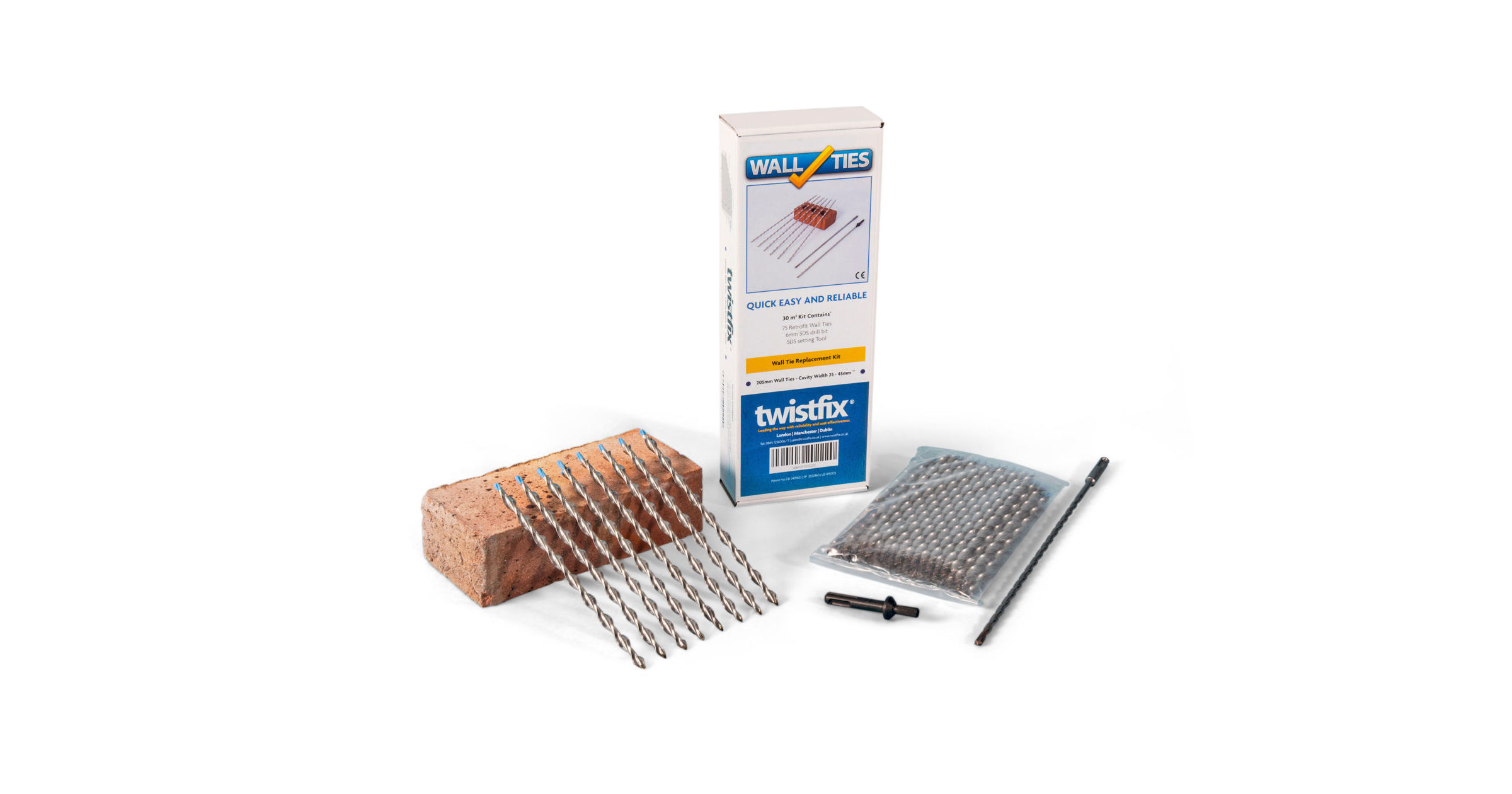 stainless steel helical wall ties