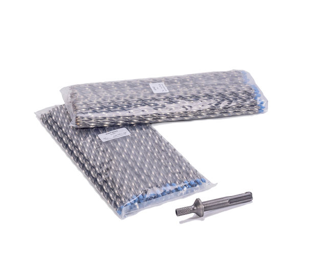 Replacement Wall Ties 9 x 205 mm Helical - 100 Ties and Tool