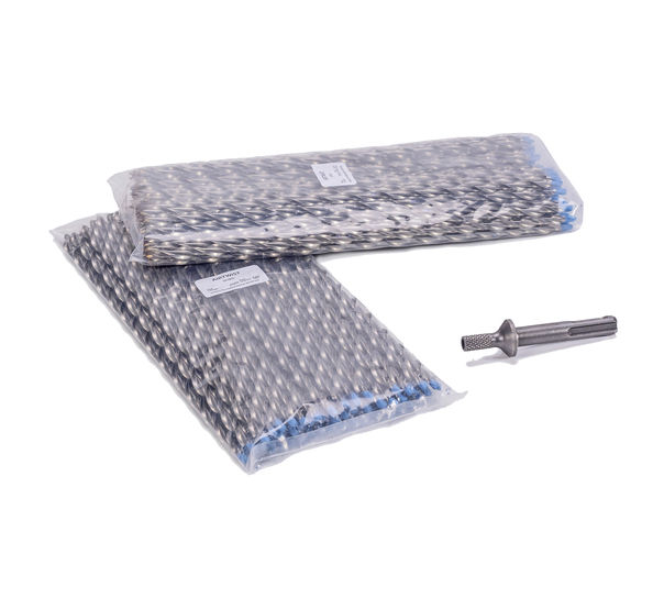 Replacement Wall Ties 9 x 255 mm Helical - 100 Ties and Tool