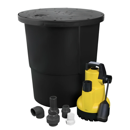 Cellar Sump Pump Kit